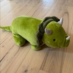 RETIRED Mellow Mallow Dino Triceratops JELLYCAT Stuffed Animal Large